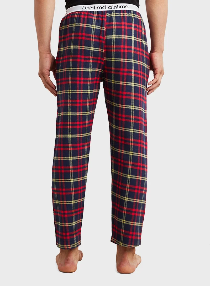 Styli Checked Bottom Pyjama