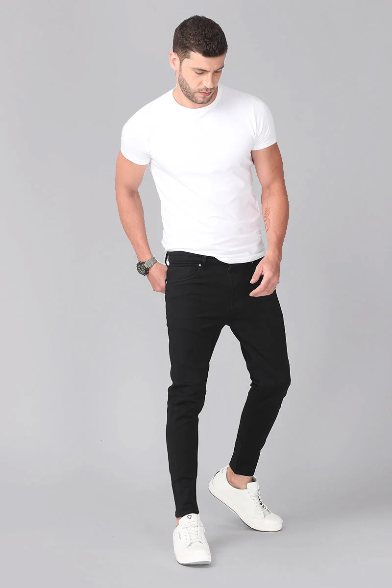 SNITCH Jet Black Jeans