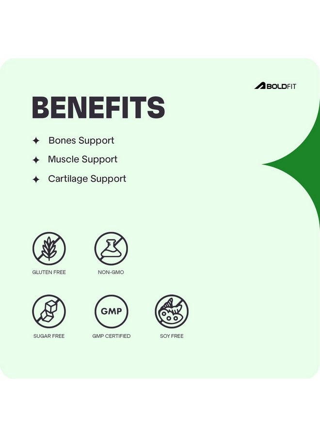 BOLDFIT Boldfit Joint Support Supplement for Men and Women with Glucosamine 1000mg, Chondroitin, Boswellia & Rosehip(60 Tablets)  - Image 3