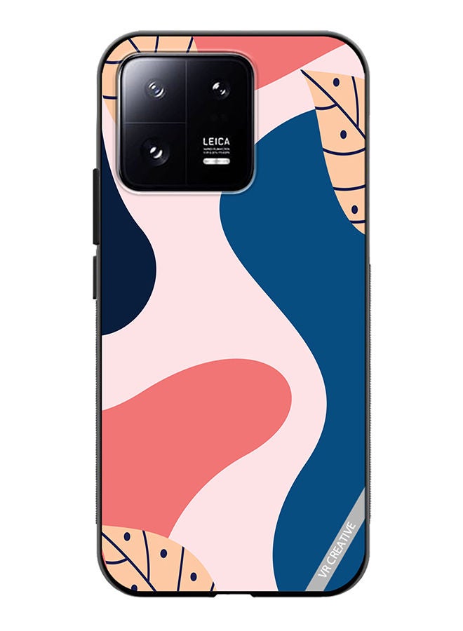 Protective Case Cover For Xiaomi 13 Abstract Modern Digital Painting Fashion Design Multicolour