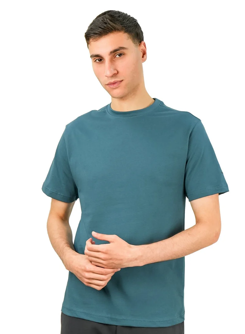 Men's Giordano Cotton Crewneck Slim Fit Tee - Short Sleeve