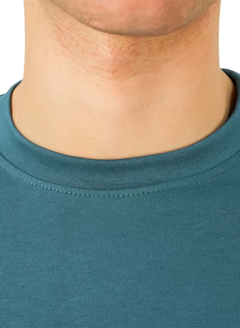 GIORDANO  Men's Giordano Cotton Crewneck Slim Fit Tee - Short Sleeve for Men | Best Price UAE