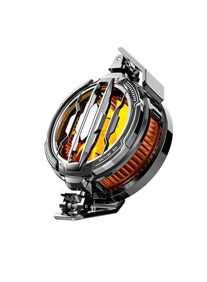 Memo Mobile Phone Cooler, Mobile Phone Cooling Fan, Mobile Phone Cooler with Semiconductor Cooling Chip - RGB Cooling Fan for Mobile Gaming, Live Streaming, Almost Almost All Mobile Phone Outdoor Vlogs - Image 1