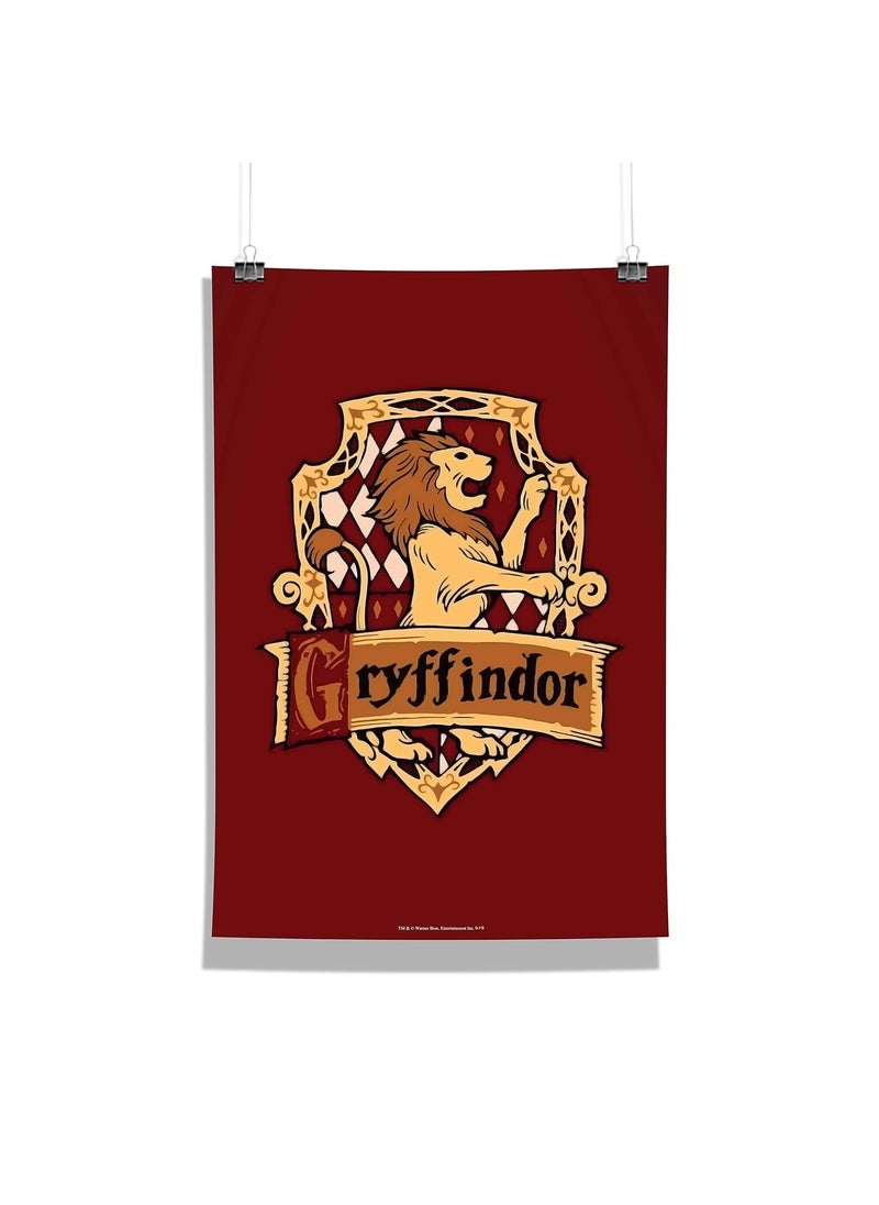 Epic Stuff Harry Potter Gryffindor no1 Wall Poster A3 Size Frame not Included Officially licensed by Warner Bros USA