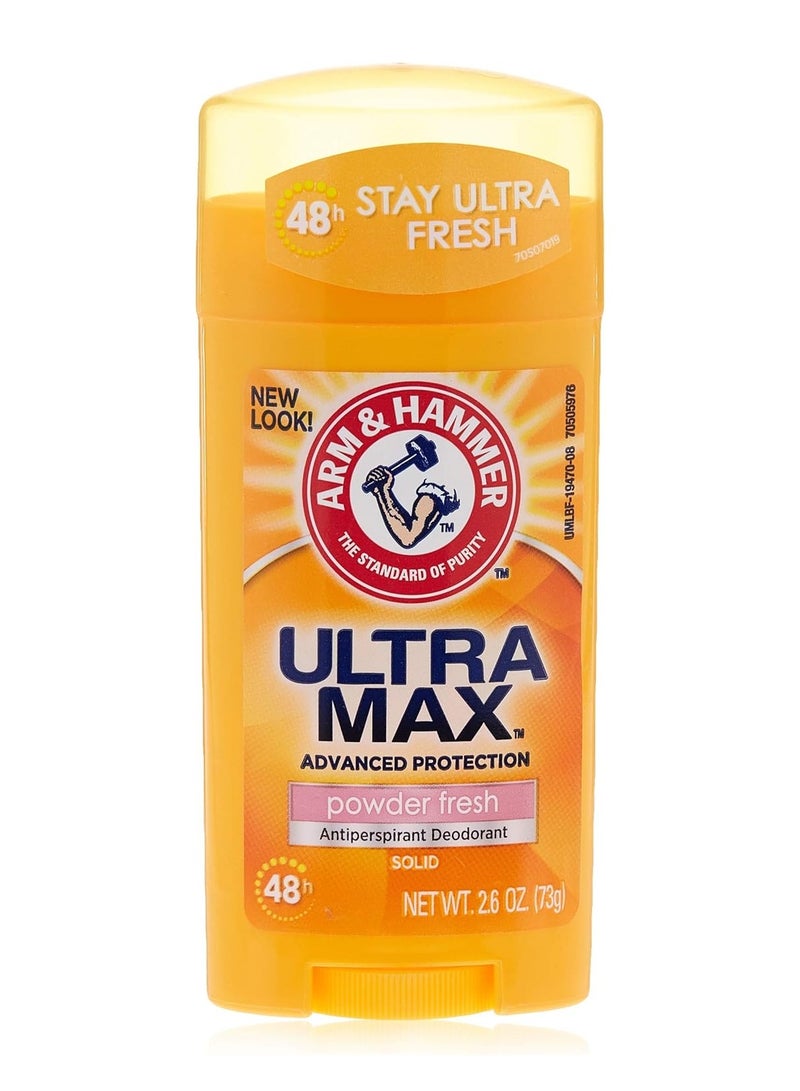 Arm & Hammer Ultra Max Powder Fresh Deodorant 73g - Image 1