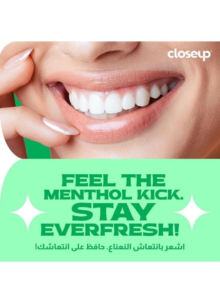 Closeup Triple Fresh Gel Toothpaste Menthol Fresh 160ml – Long Lasting Fresh Breath & Whitening - Image 2