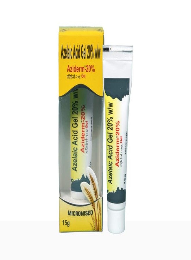 Aziderm Face gel 15g - Image 1