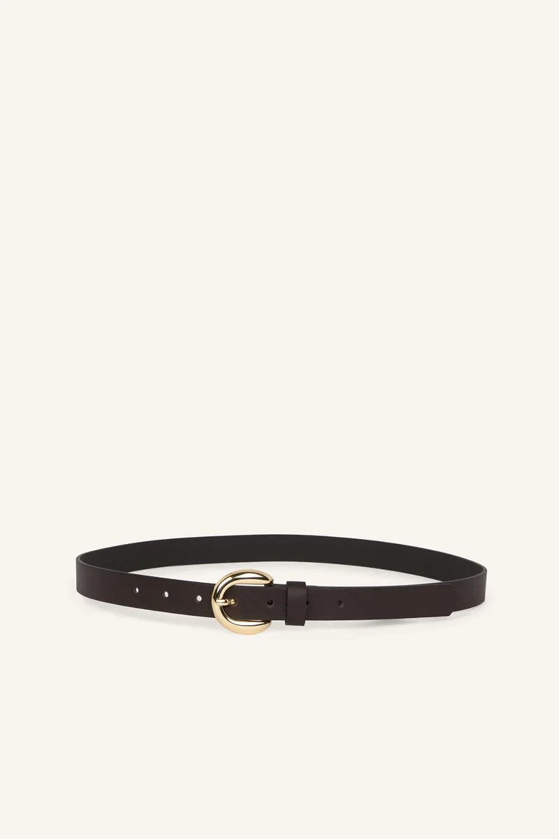 DeFacto Woman Oval Buckle Faux Leather Casual Belt
