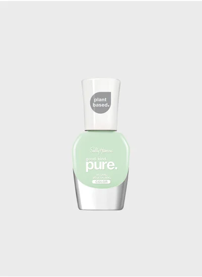 Sally Hansen Good.Kind.Pure. Nail Polish, Mint Refresh, 10ml - 0.34 fl oz