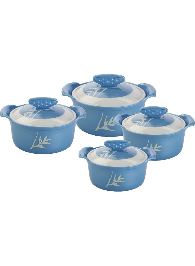 Insulated Casserole 4-Piece Set 1L, 1.5L, 2.5L And 3L