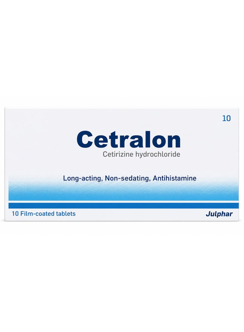 Julphar Cetralon 10 mg10 tablets‏ - Image 1