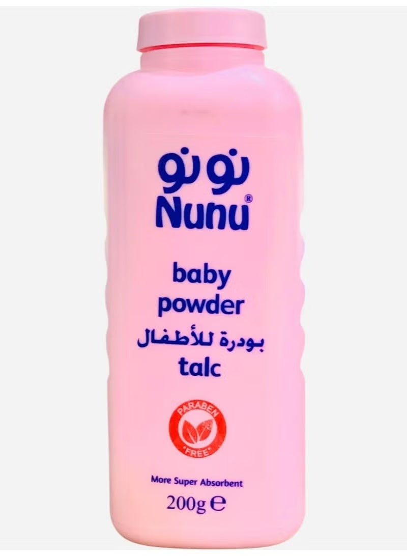 نونو بودرة التلك للأطفال 200 جرام متعدد الالوان - Image 1