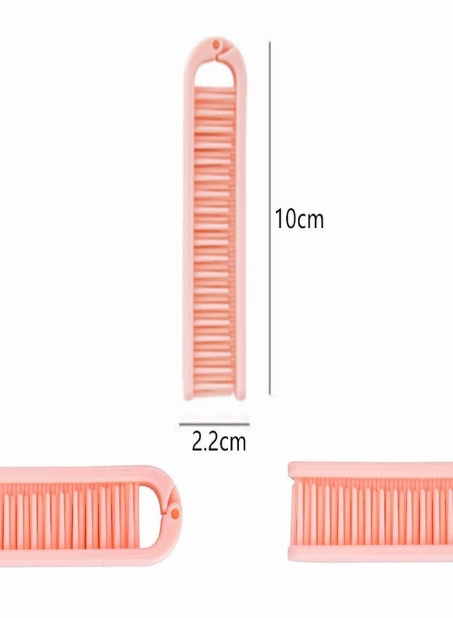 Rinpoche Anti-Static Travel Friendly Folding Pocket Comb Double Sided Portable Mini Pocket Hair Brush Foldable Hair Comb for Unisex (Multicolor) (Pack Of 1) - Image 2