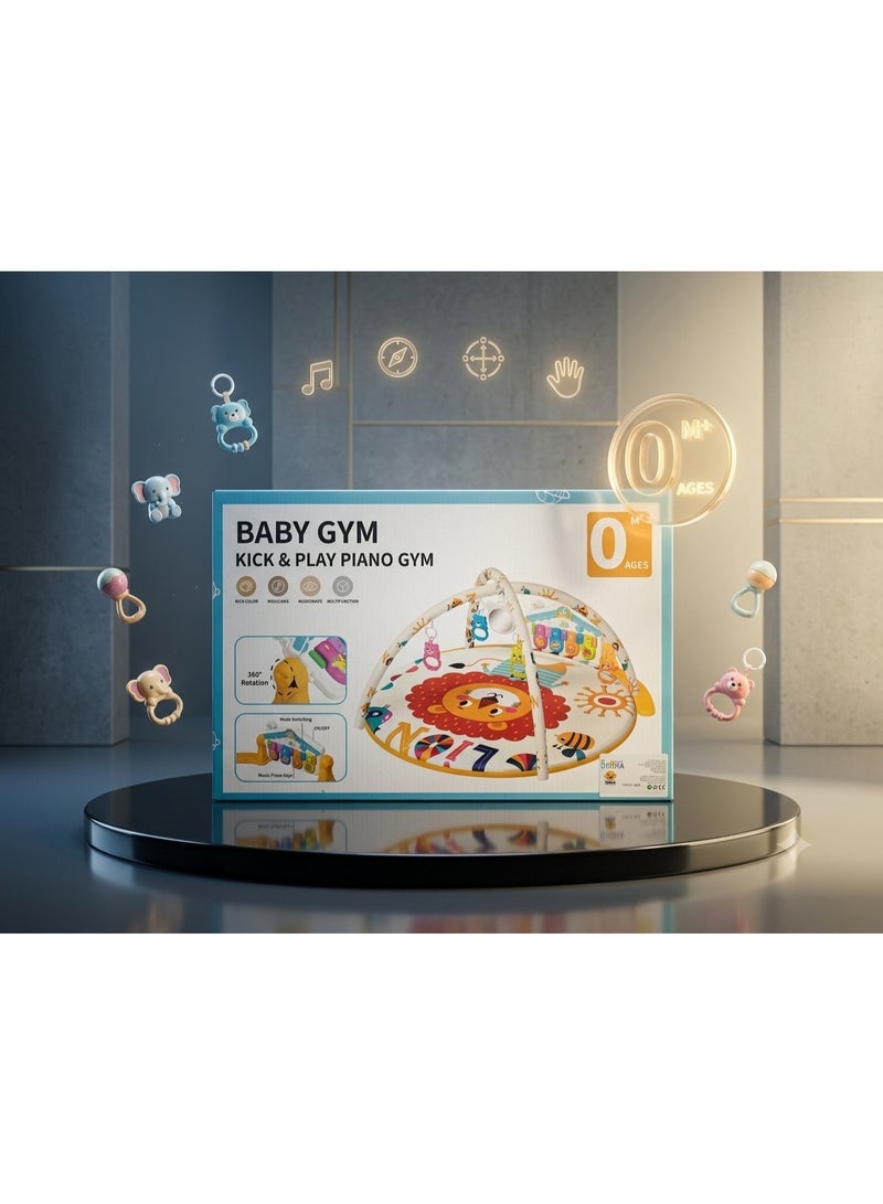 Melody & Play Baby Gym "Because your baby's first months are the most important... let him discover, play, and play the sweetest melodies!"