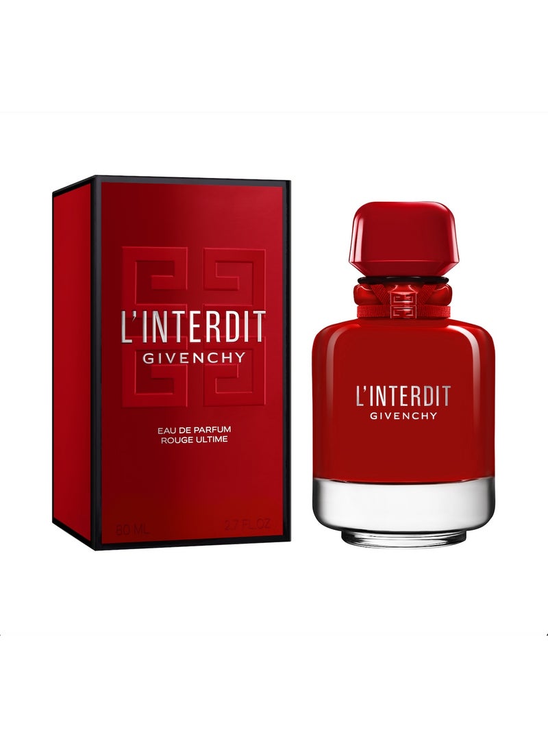 Givenchy L'Interdit Rouge Ultime EDP For Women 80ML - Image 1
