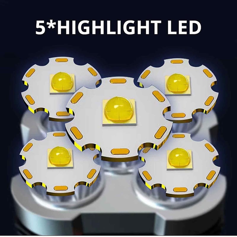 comfrt Led Flashlight Rechargeable USB Torch Mini Small Light Bright Handheld Tiny Portable Pocket Flash Light High Lumens Portable Emergency Camping Accessories - Image 4