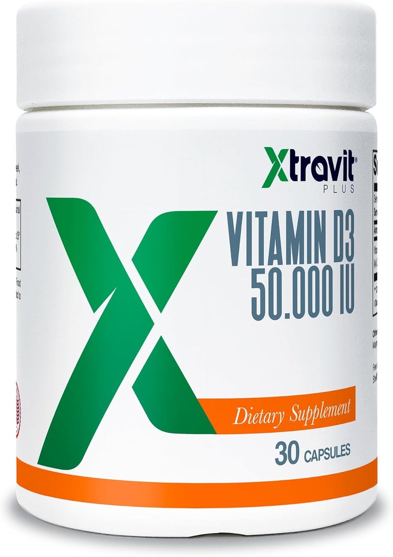 Xtravit Vitamin D3 Supplement 50000 IU for Men and Women - Image 1