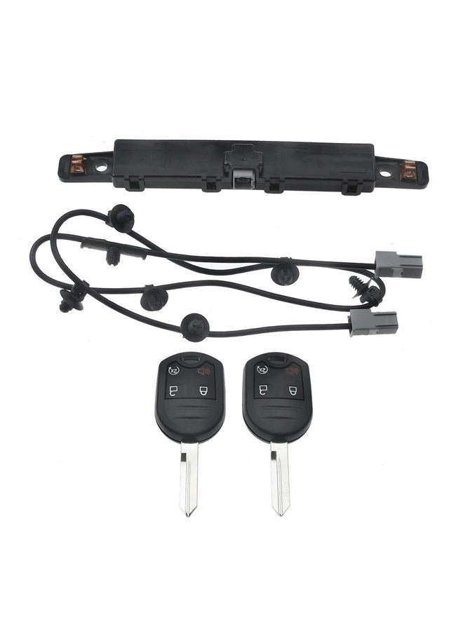 A-Premium Car Auto Starter Remote Start System Kit Fit for Ford F-150 F150 Edge 2011 2012 2013 2014 with 2-Keys, Power Door Locks, Remote Start Kit, BC3Z-19G364-A - Image 2