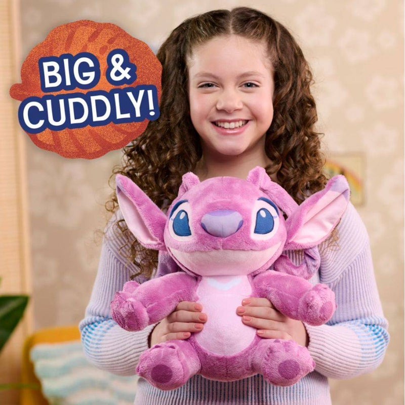 Disney Lilo & Stitch Angel Large Plush Toy (35.56 cm, Pink) - Image 4