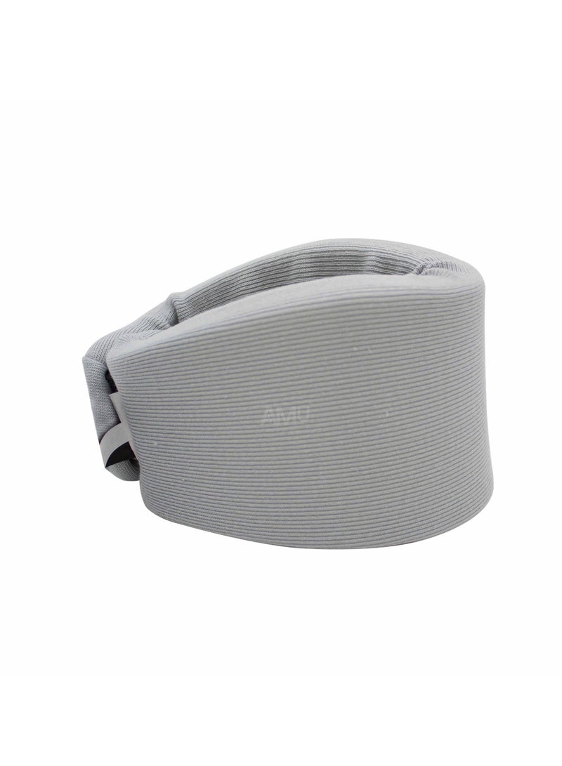 Spencer Paris One-Piece Soft Cervical Collar - Light & Comfortable Neck Brace with Strap Closure, Latex Material, Cotton Fabric for Skin Transpiration, Ideal for Neck Pain Relief, Post-Surgery Support & Athlete Recovery - Image 1
