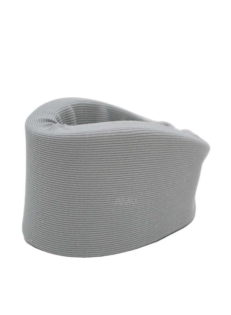 Spencer Paris One-Piece Soft Cervical Collar - Light & Comfortable Neck Brace with Strap Closure, Latex Material, Cotton Fabric for Skin Transpiration, Ideal for Neck Pain Relief, Post-Surgery Support & Athlete Recovery - Image 2