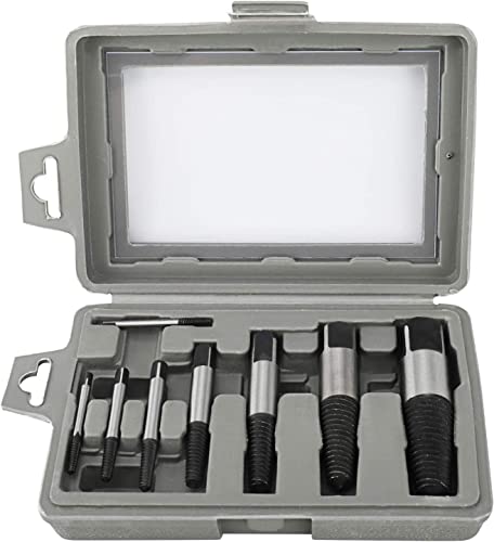 FreeTec 8pcs Water Pipe Screw Extractor Set, Damaged Screw Broken Bolt Remover Set - Image 1