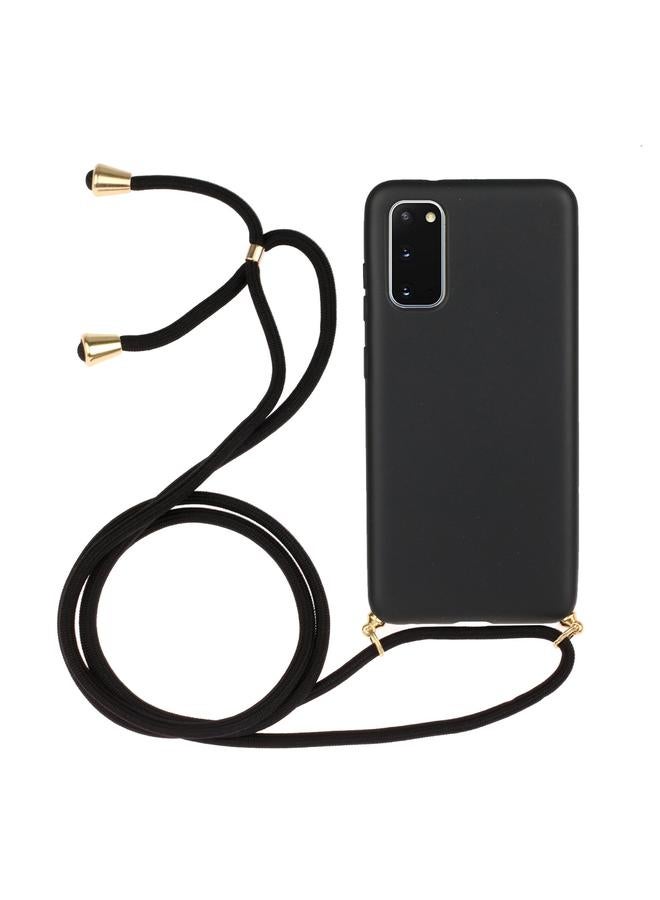 Zaboon Case For Galaxy S20 Wheat Straw Material + TPU Protective Case with Lanyard - Image 1