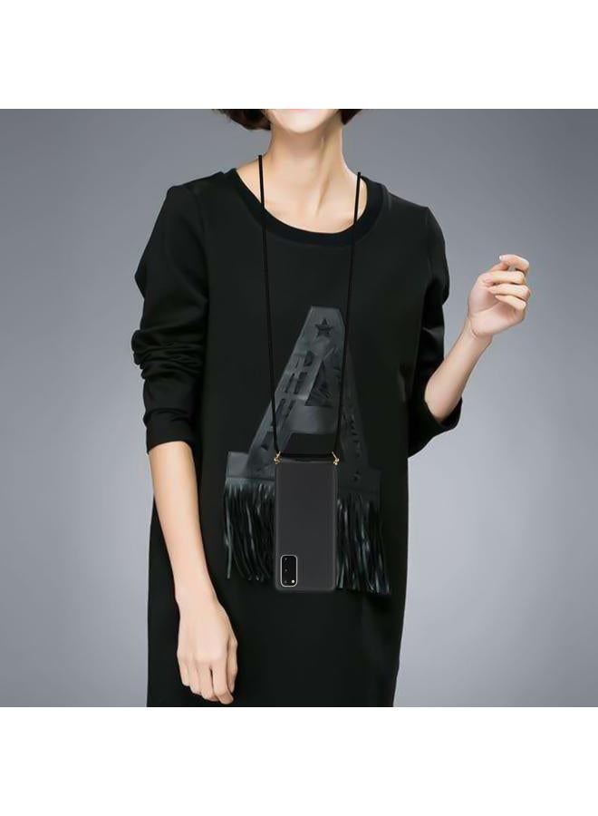 Zaboon Case For Galaxy S20 Wheat Straw Material + TPU Protective Case with Lanyard - Image 4