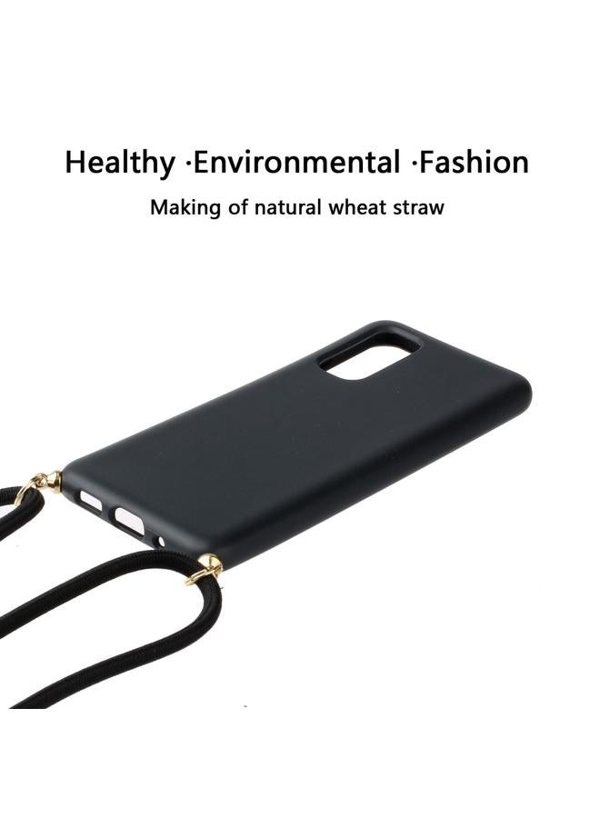 Zaboon Case For Galaxy S20 Wheat Straw Material + TPU Protective Case with Lanyard - Image 2