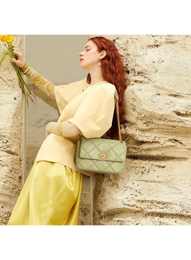 Nucelle Handbag For Women, ck Underarm Chain Light Luxury Chanel-style Quilted Shoulder Crossbody Bag, Qixi Gift For Wife - Image 3