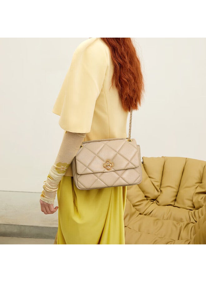 Nucelle Handbag For Women, ck Underarm Chain Light Luxury Chanel-style Quilted Shoulder Crossbody Bag, Qixi Gift For Wife - Image 4