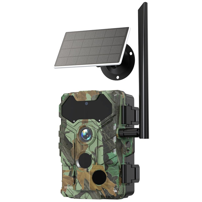 Outdoor Solar Powered Hunting Camera 32MP BT 4G - Image 1