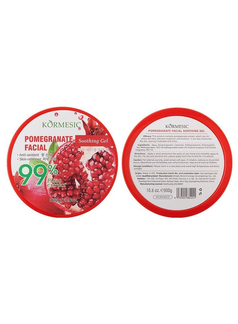 Kormesic Pomegranate Facial Gel 300g - Antioxidant & Revitalizing - Image 1