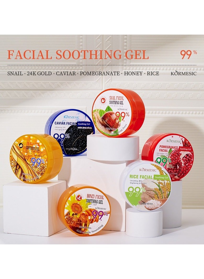 Kormesic Pomegranate Facial Gel 300g - Antioxidant & Revitalizing - Image 4
