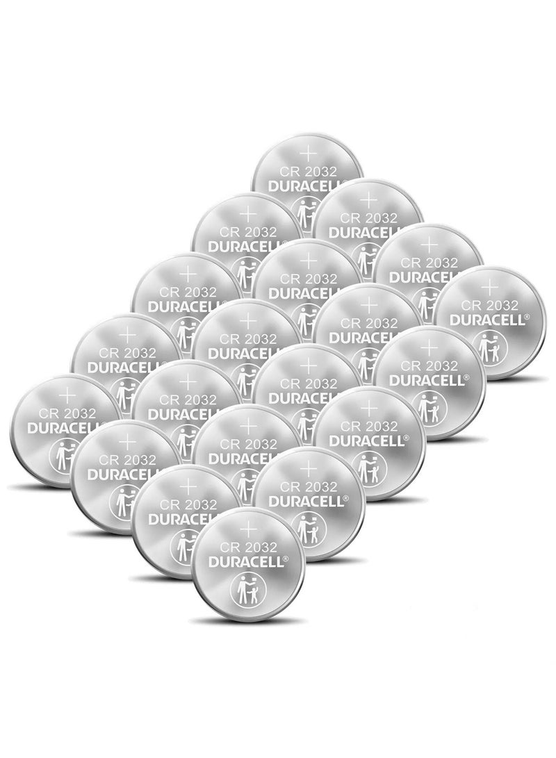 Duracell 20-Pieces Duracell CR2032 Lithium 3V Batteries
