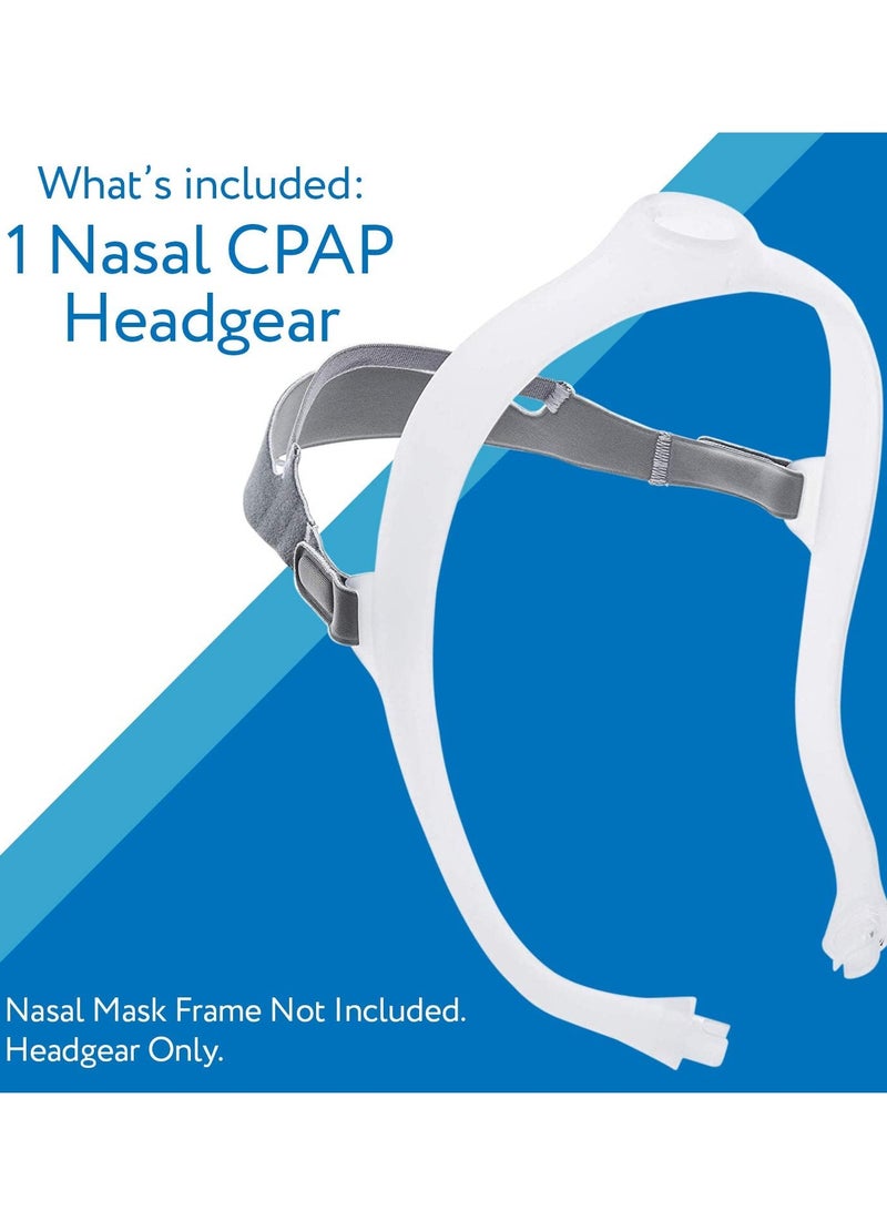 SOLARAE Replacement for DreamWear Respironics Headgear for Dreamwear Nasal Mask Strap for CPAP Machine Extra Long Strap for a Comfortable Fit - Image 3
