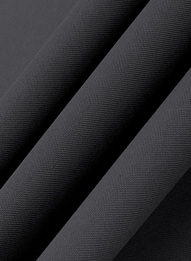 THAMIAO Book Cloth 17x55inch bookcloth Book Cover Fabric Cloth Surface and Paper Backed,Book Binding Cloth Adult DIY Book Album Cover Scrapbooking Craft Supplies Home(17in x 55in,Black) - Image 2