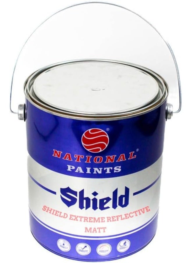 NATIONAL PAINTS Shield Extreme Matt 3.6 Liter Magnolia 803