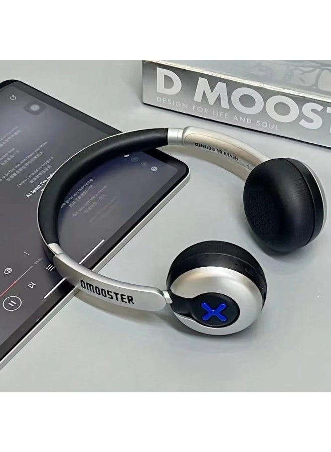 D MOOSTER ANC Wireless Headphones – Spatial Audio, Bluetooth 5.4, Ultra-Lightweight Over-Ear Design, 25H Playtime, Multi-Device Connection - Image 2