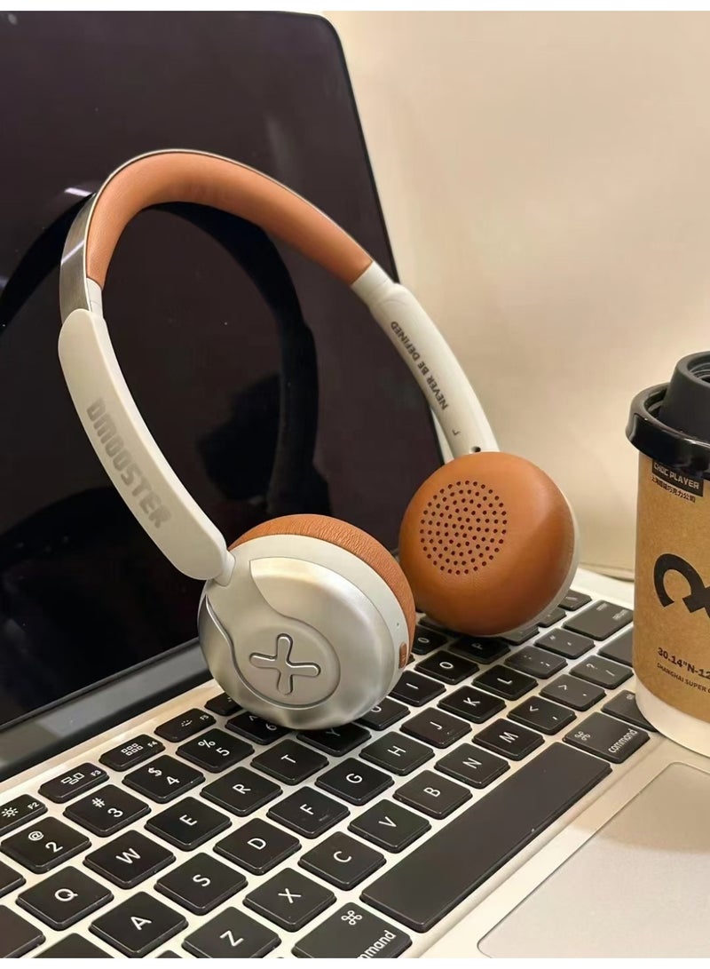 D MOOSTER ANC Wireless Headphones – Spatial Audio, Bluetooth 5.4, Ultra-Lightweight Over-Ear Design, 25H Playtime, Multi-Device Connection - Image 1