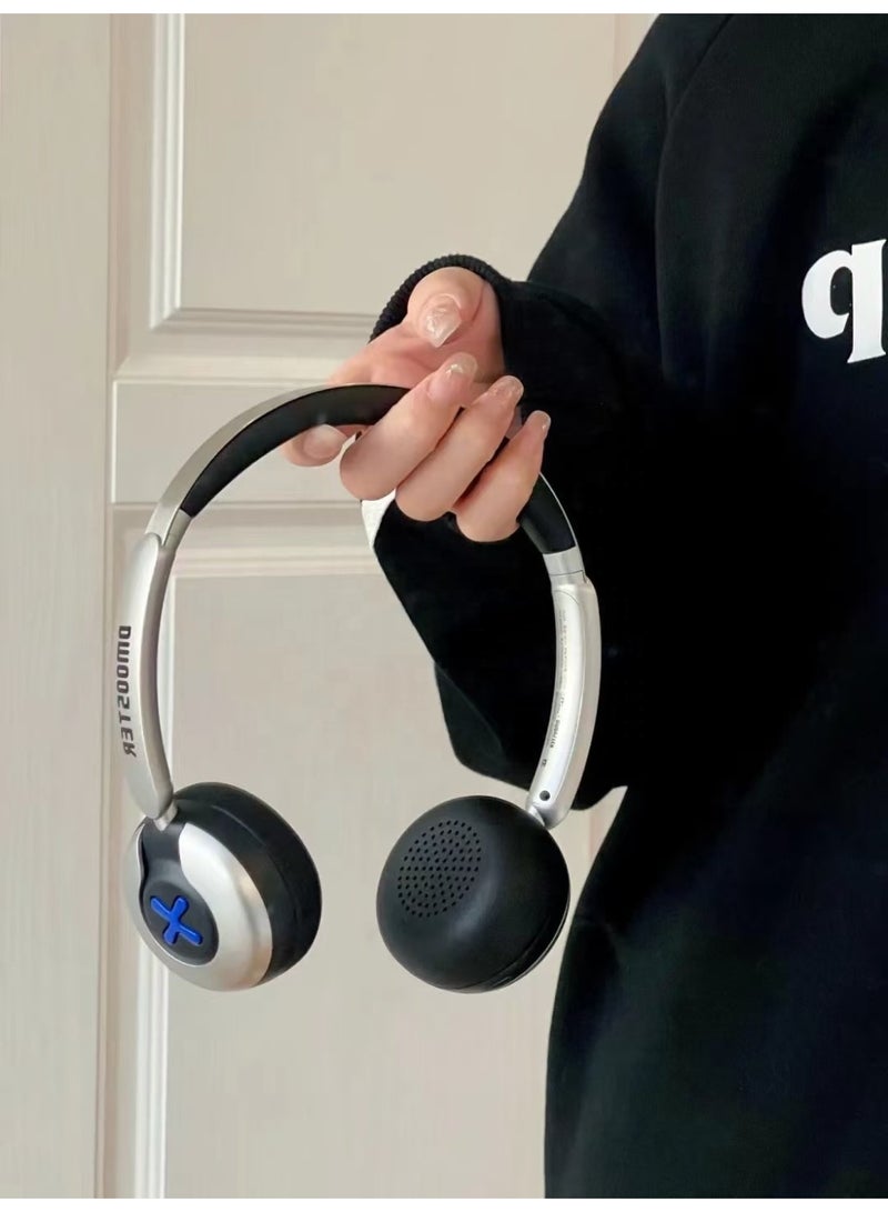 D MOOSTER ANC Wireless Headphones – Spatial Audio, Bluetooth 5.4, Ultra-Lightweight Over-Ear Design, 25H Playtime, Multi-Device Connection - Image 5