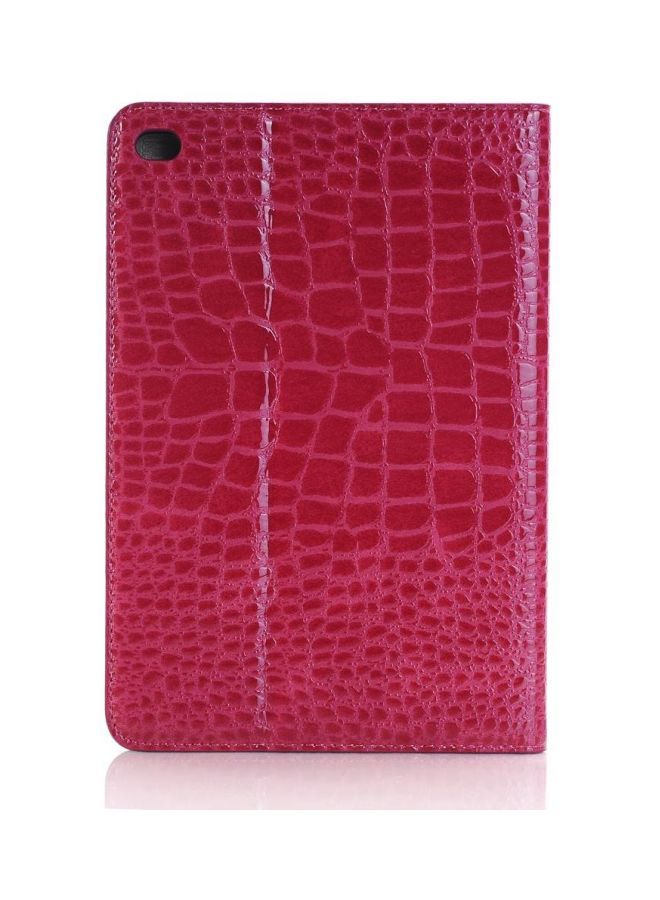 NIBEMINENT Crocodile Grain Flip Cover For Apple iPad Pro 12.9-Inch Red - Image 2