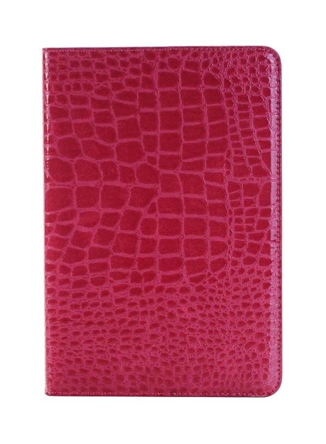 NIBEMINENT Crocodile Grain Flip Cover For Apple iPad Pro 12.9-Inch Red - Image 1