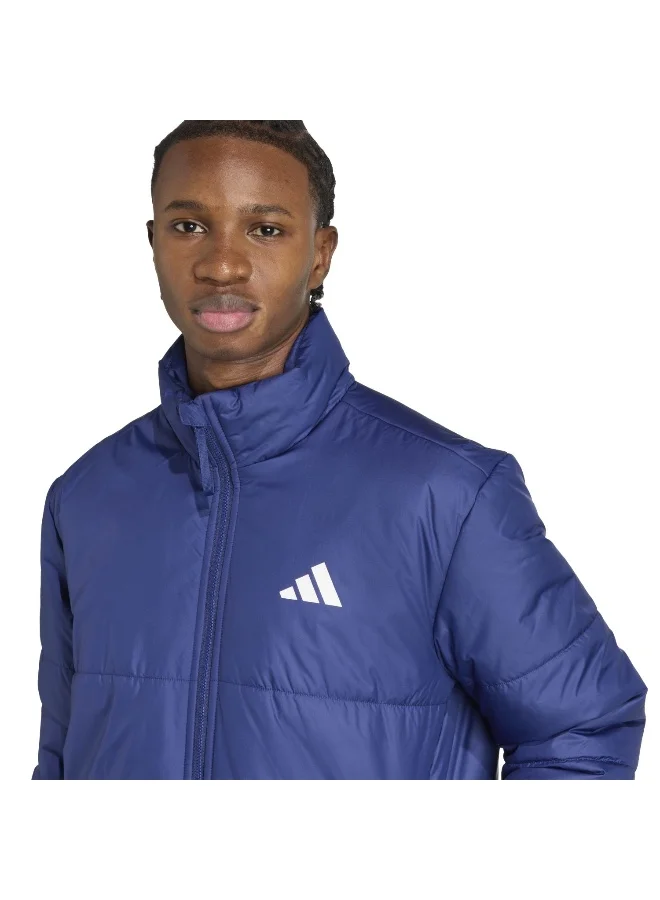 Adidas dark blue BSC Climawarm 3-Stripes Insulated Jacket for Men | Best Price UAE