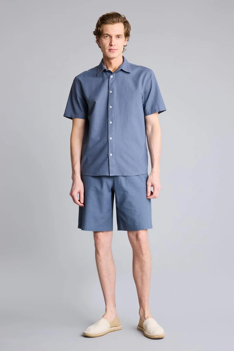 Defacto Relax Fit Cotton Bermuda Shorts