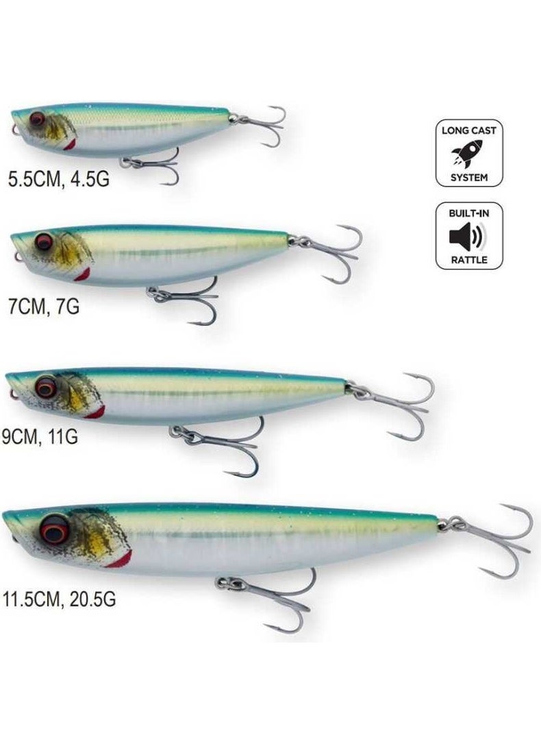 Savage Gear - Pop Walker 2.0 9 cm 11 gr F Sexy Mullet - Image 1