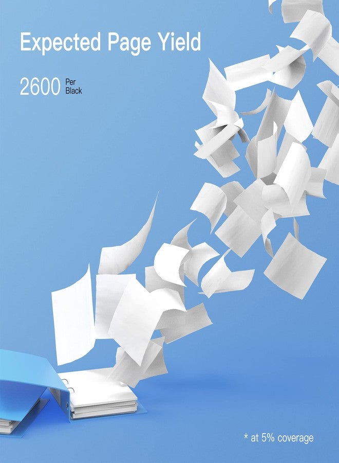 جي بي سي إيمدج عبوة من 4 خراطيش حبر بديلة من GPC لطابعات Brother TN450 وTN-450 وTN420 - Image 3