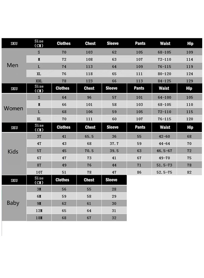 Animal Print Family Pajamas Matching Holiday Pajamas Set Long Sleeve Parent-Child Pajamas Home Wear Casual Wear Suitable for Men Women Kids and Babies New Year Pajama Party  (Men) - Image 4