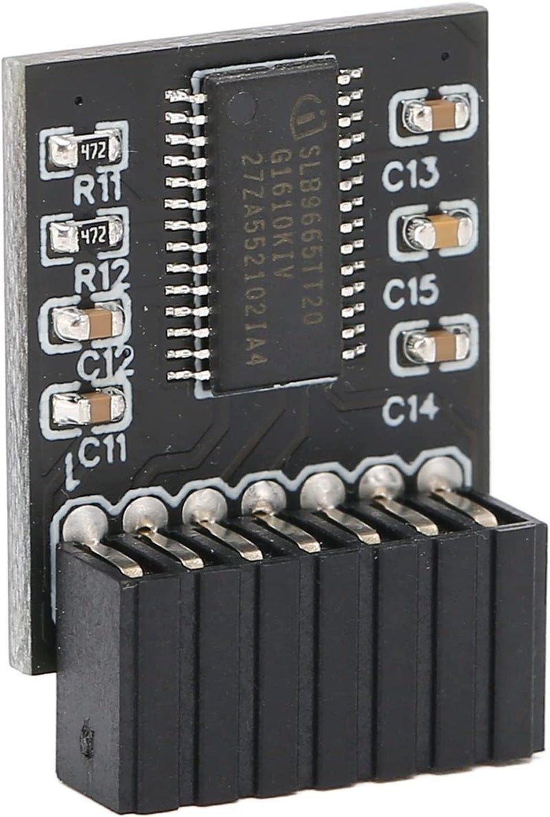 SUNGOOYUE TPM 2.0 Module 14Pin LPC Encryption Security Board with Independent TPM Encryption Processor for 11 B550 B450 B460 - Image 2