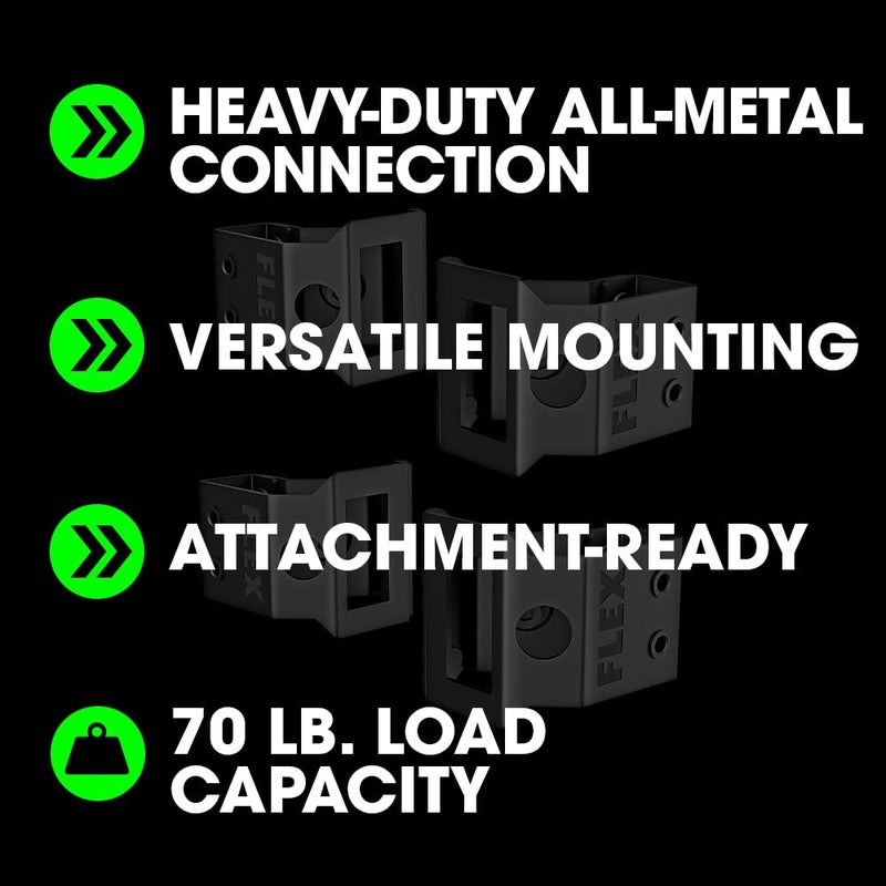 FLEX STACK PACK Storage System Mounting Brackets (4 Pack) - FS1505-4 - Image 4